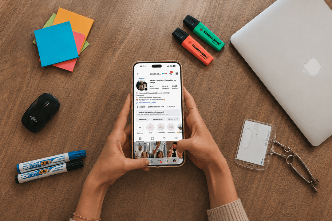 Gestion des comptes (SMM & CM)